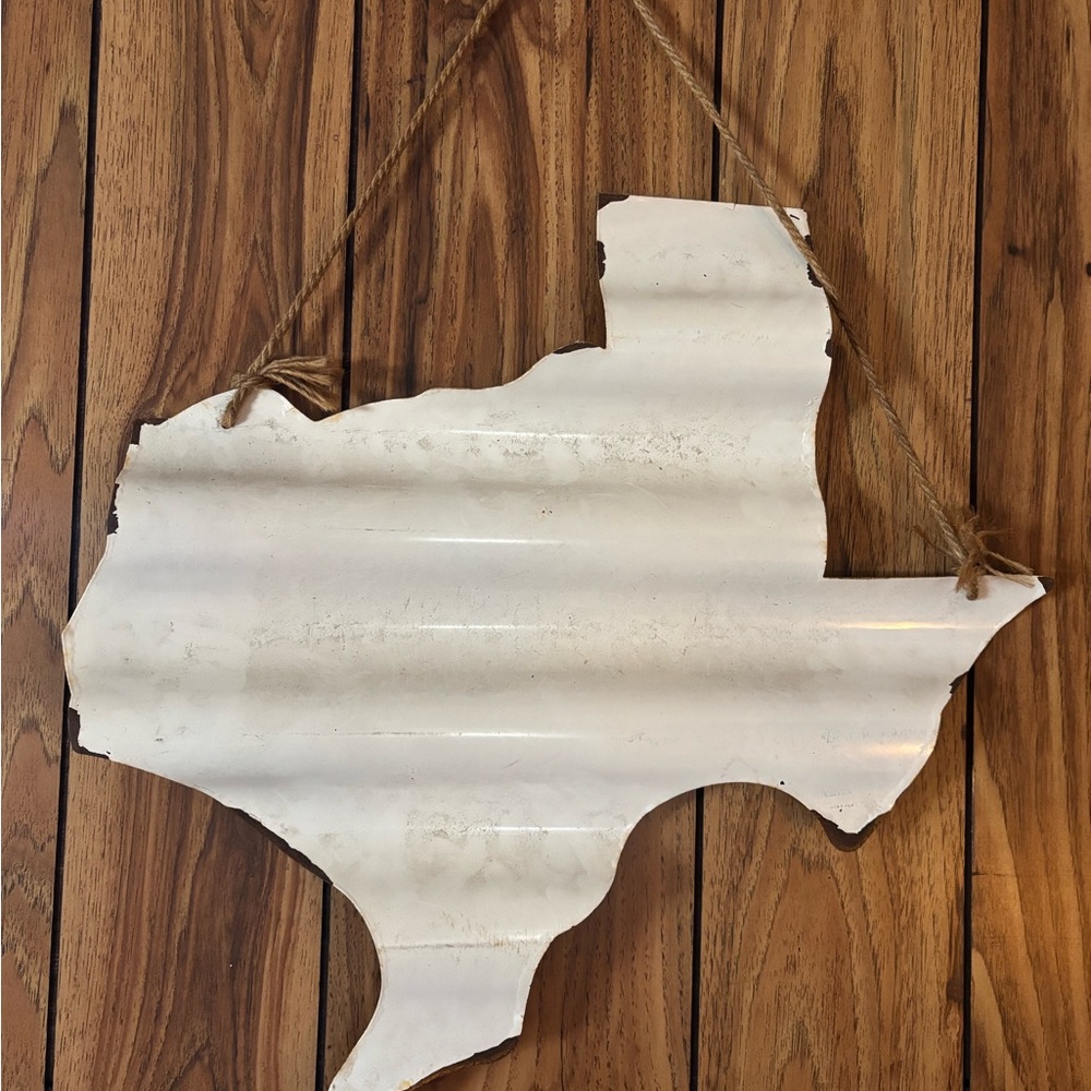 Texas Flag Metal Wall Art - Picture 2 of 2